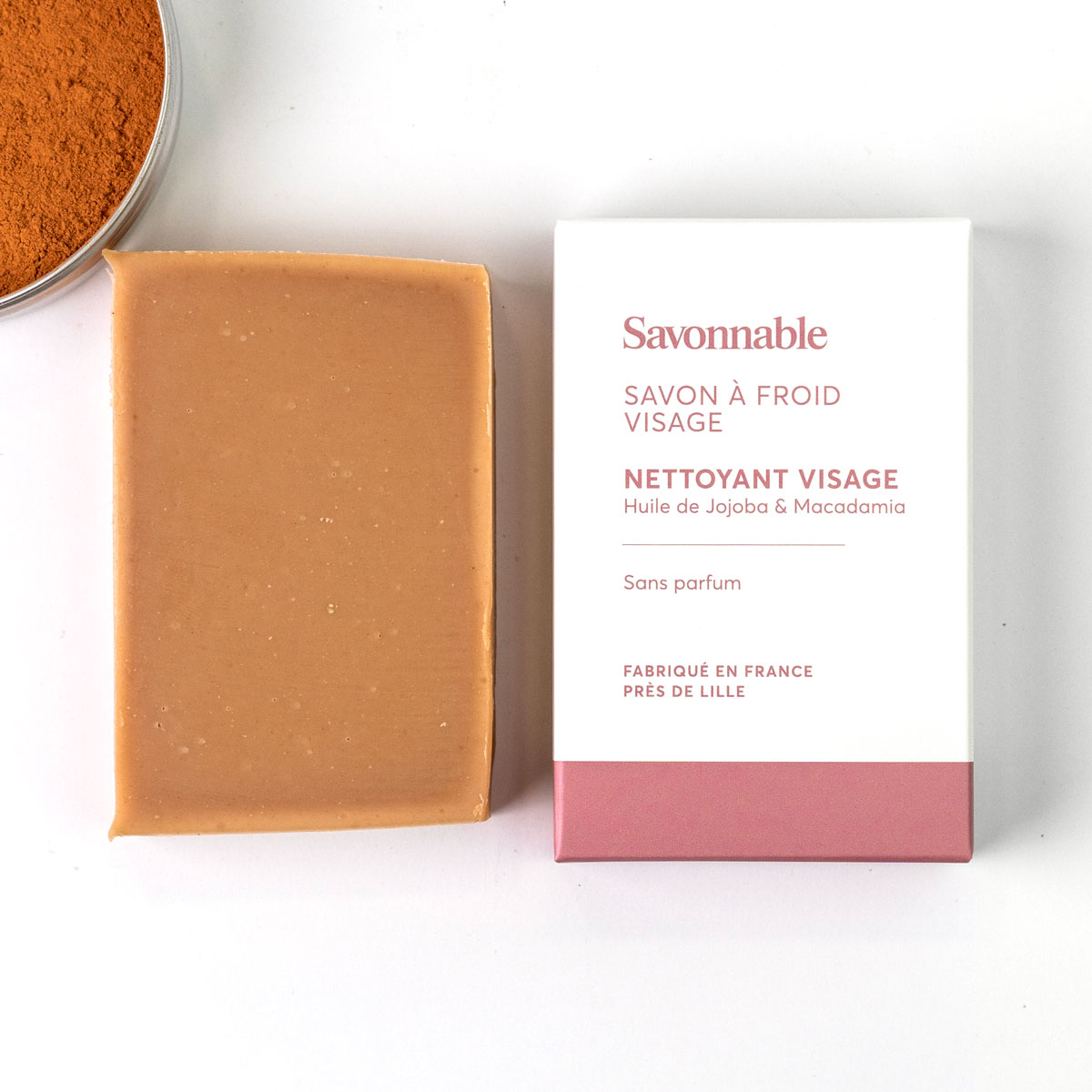 Savon solide <span>Vert de Terre</span> saponifié à froid