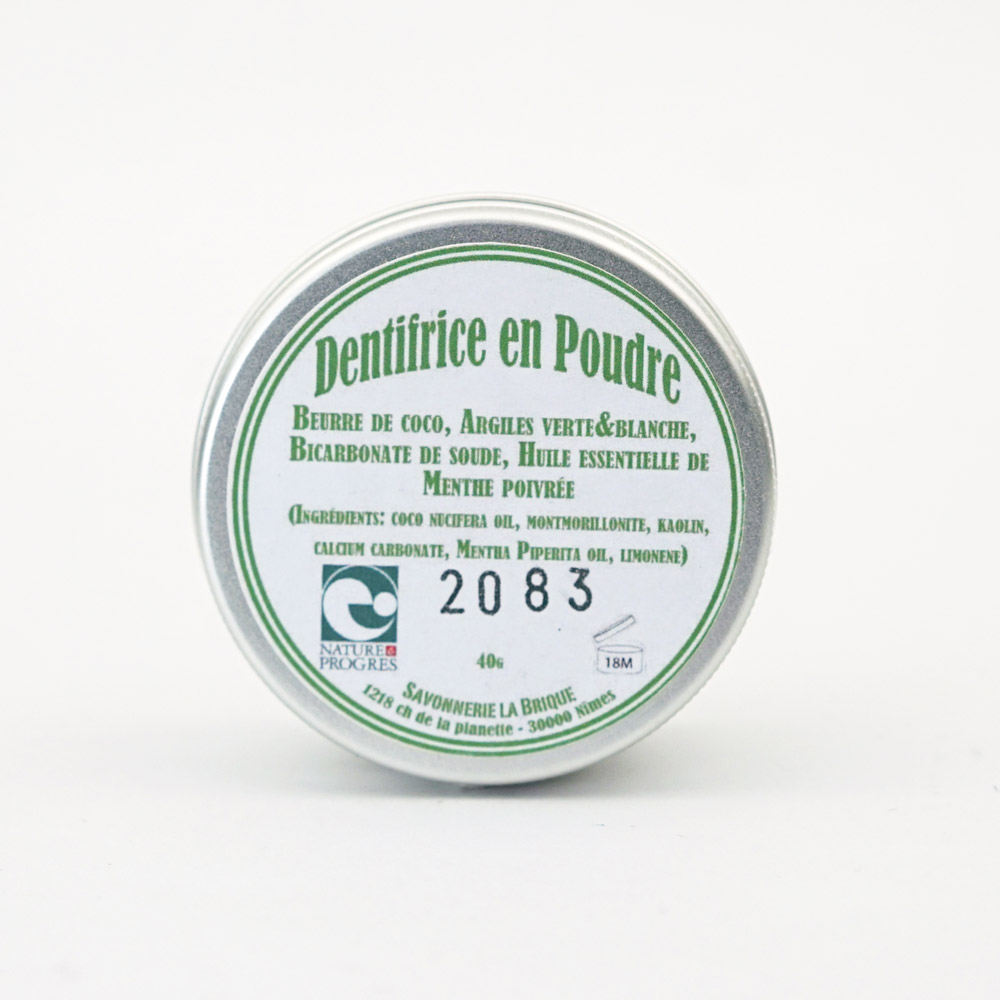 Dentifrice en poudre