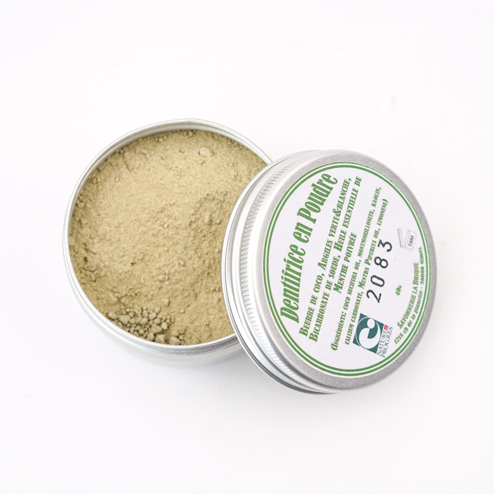 Dentifrice en poudre - Fabriqué en France