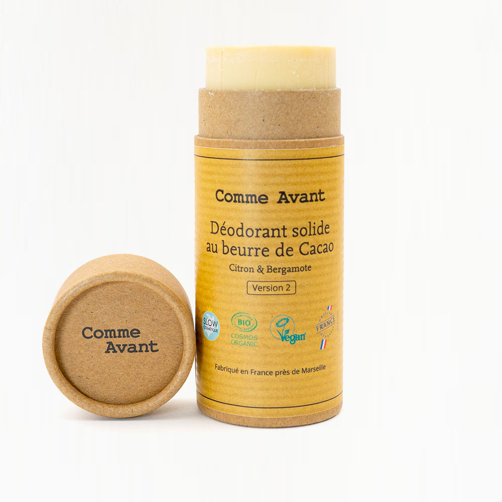 Déodorant stick Citron & Bergamote - Fabriqué en France