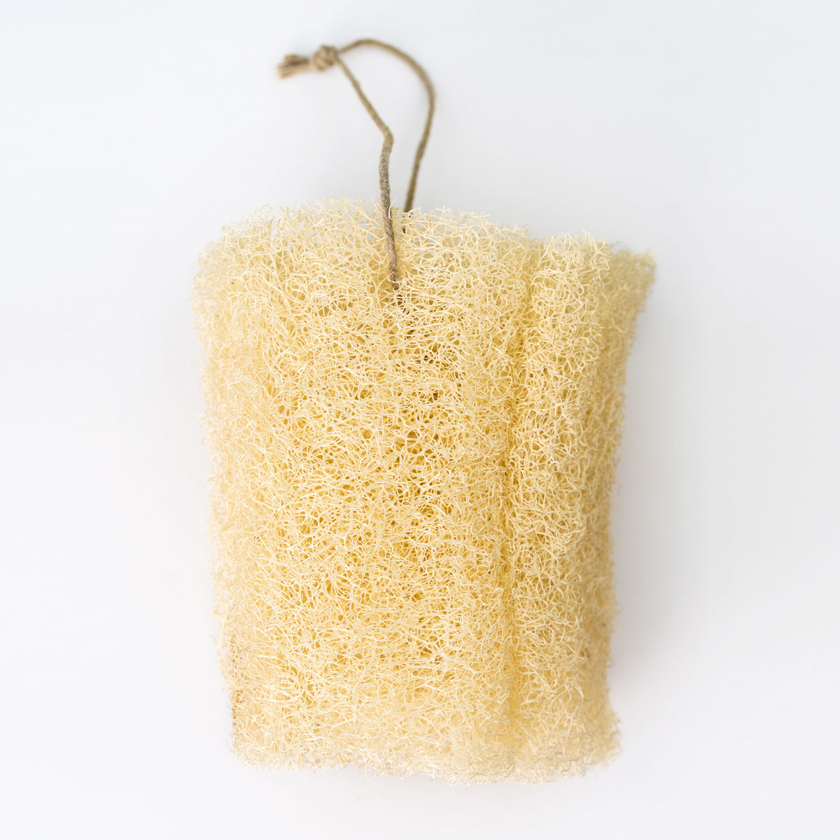 Fleur de douche en loofah